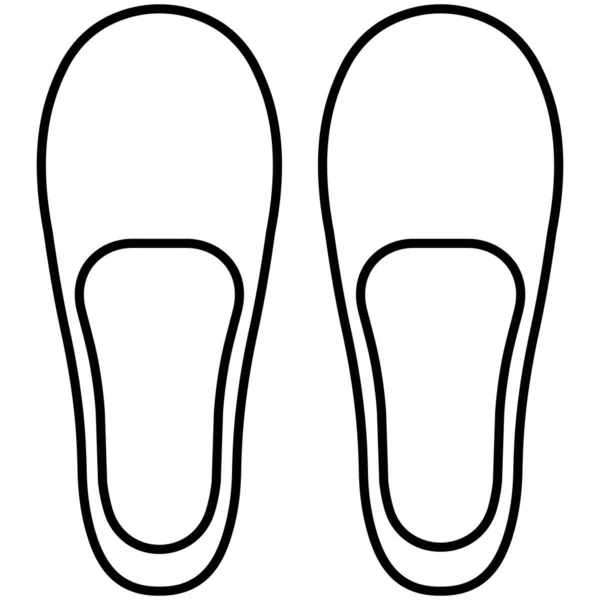 Shoes Isolated Vector Icon Which Can Easily Modify Edit — Stock Vector