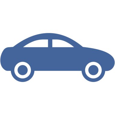 Kolayca değiştirebilen veya düzenleyebilen Otomobil İzole Vektör simgesi