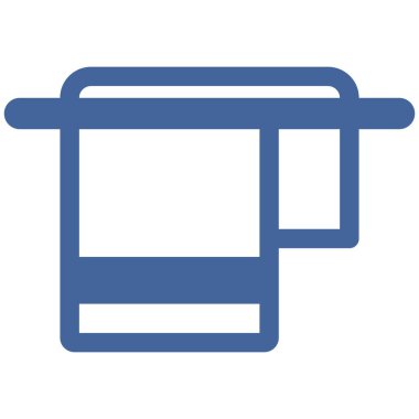 Kolayca değiştirebilen ya da düzenleyebilen Havlu İzole Edilmiş Vektör simgesi