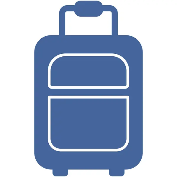 Reisetasche Isolated Vector Symbol Das Leicht Geändert Oder Bearbeitet Werden — Stockvektor