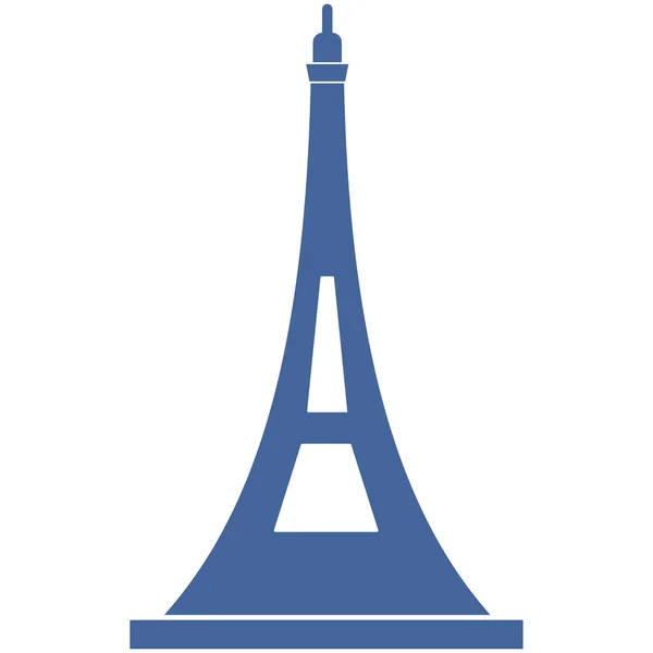 Torre Eiffel Ícone Vetor Isolado Que Pode Facilmente Modificar Editar —  Vetores de Stock