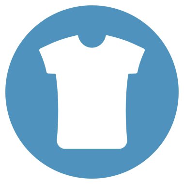 Tişört İzole Vektör simgesi Kolayca düzenleyebilen veya düzenleyebilen