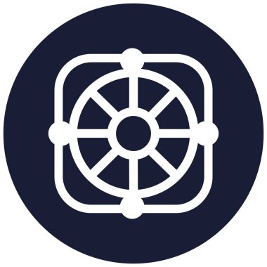 Kolayca düzenleyebilen ve düzenleyebilen izole edilmiş vektör simgesi oluşturuluyor