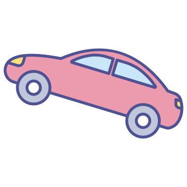 Plaj gözlüğü izole edilmiş vektör simgesi kolayca değiştirilebilir ya da düzenlenebilir