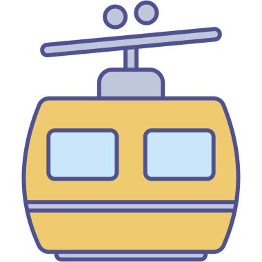 Plaj gözlüğü izole edilmiş vektör simgesi kolayca değiştirilebilir ya da düzenlenebilir