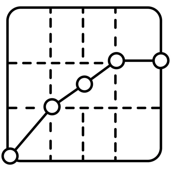 Ikona Izolovaného Vektoru Diagramu Která Může Snadno Upravit Nebo Upravit — Stockový vektor