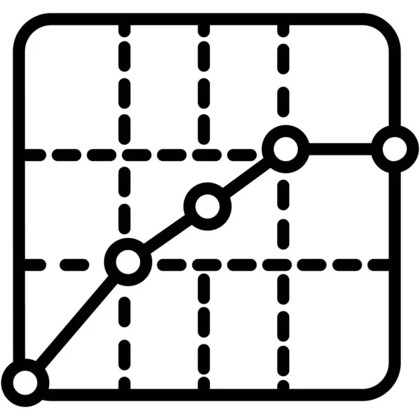 수정하거나 편집할 수있는 Diagram Isolated Vector 아이콘 — 스톡 벡터