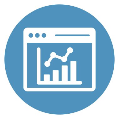Tarayıcı grafiği izole edilmiş Vektör simgesi kolayca değiştirilebilir ya da düzenlenebilir