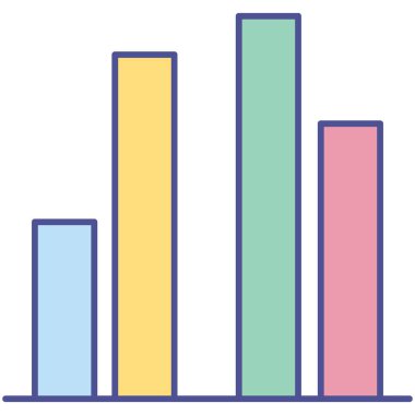 Kolayca düzenleyebilen ve düzenleyebilen izole edilmiş vektör simgesi grafiği