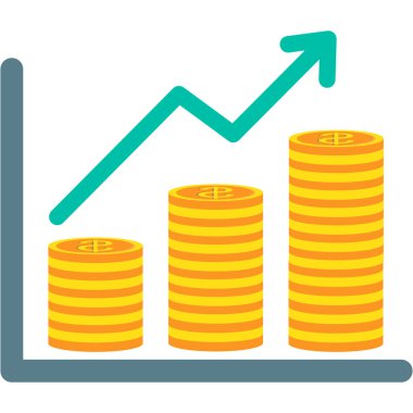 İş büyümesi kolayca düzenleyebilen ve düzenleyebilen izole edilmiş Vektör simgesi