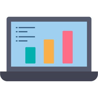 Çevrimiçi iş büyümesi izole edilmiş Vektör simgesi kolayca düzenleyebilir ya da değiştirebilir