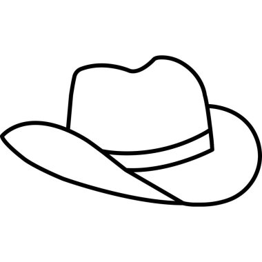 Kolayca değiştirebilen ya da düzenleyebilen Şapkalı Vektör simgesi