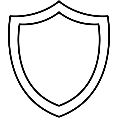 Kolayca değiştirilebilen ya da düzenlenebilen izole edilmiş Vektör simgesini koru