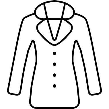 Kapüşonlu Vektör simgesi kolayca değiştirilebilir ya da düzenlenebilir