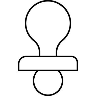 Emzik İzole Vektör simgesi kolayca düzenleyebilir ya da değiştirebilir