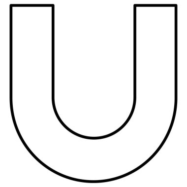 Kolayca değiştirebilen ya da düzenleyebilen Manyetik İzole Vektör simgesi