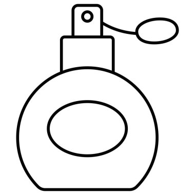 Kolayca değiştirebilen ya da düzenleyebilen Parfümlü Vektör simgesi