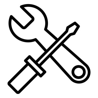 Kolayca değiştirebilen ya da düzenleyebilen izole edilmiş vektör simgesi