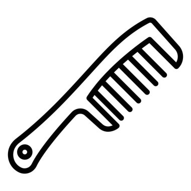 Tarak izole vektör simgesi hangi kolayca düzenlemek veya değiştirmek