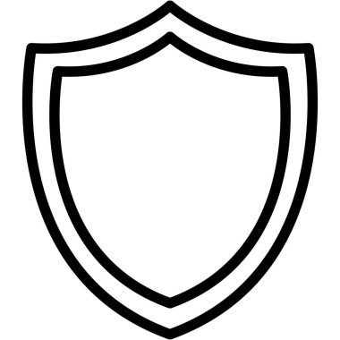 Kolayca değiştirilebilen ya da düzenlenebilen izole edilmiş Vektör simgesini koru