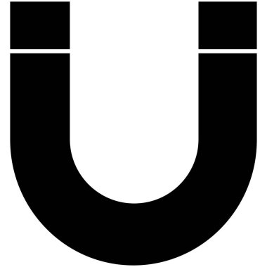 Kolayca değiştirebilen ya da düzenleyebilen Manyetik İzole Vektör simgesi