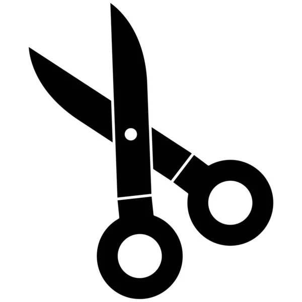 Scissors Isolated Vector Icon Which Can Easily Modify Edit — Stock Vector