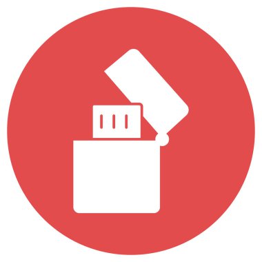 Kolayca değiştirebilen ya da düzenleyebilen daha hafif izole vektör simgesi