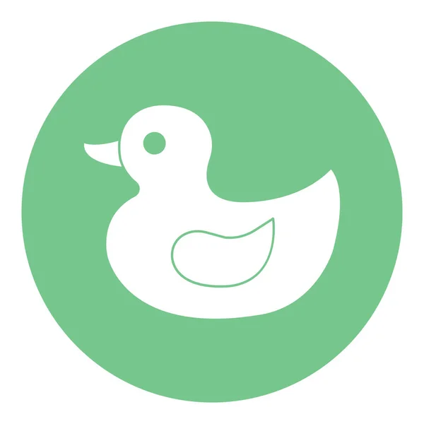 Ducky Isolated Vector Icon Which Can Easily Modify Edit — стоковый вектор