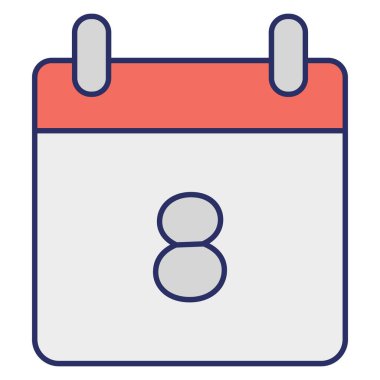 Kolayca değiştirebilen ya da düzenleyebilen izole edilmiş vektör simgesi