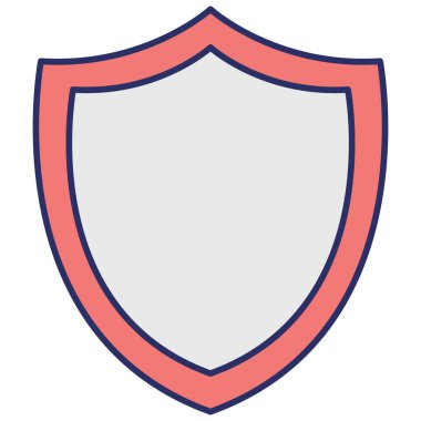 Kolayca değiştirilebilen ya da düzenlenebilen izole edilmiş Vektör simgesini koru