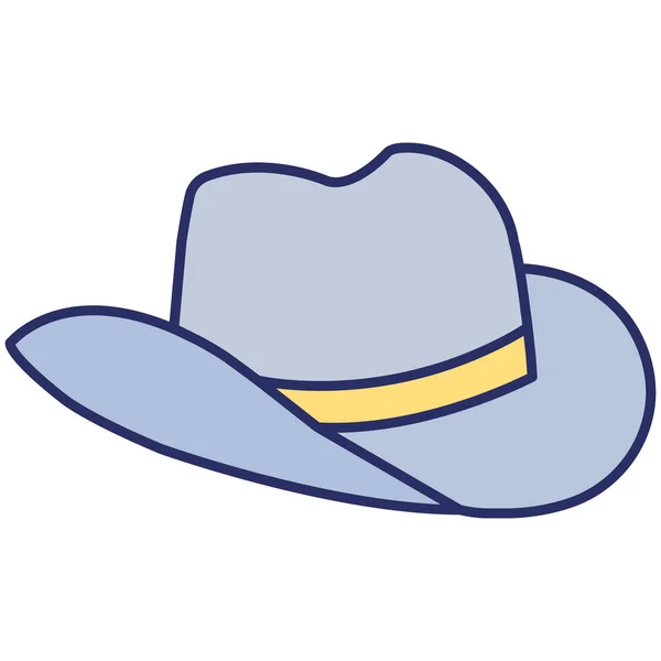 Sombrero Icono Vector Aislado Que Puede Modificar Editar Fácilmente — Vector de stock