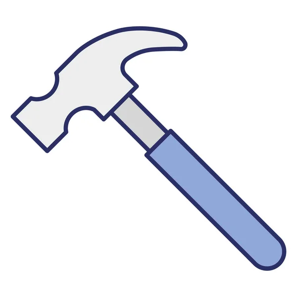 Hammer Isolated Vector Icon Which Can Easily Modify Edit — Stock Vector