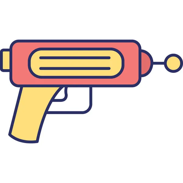 Pistola Láser Icono Vector Aislado Que Puede Modificar Editar Fácilmente — Archivo Imágenes Vectoriales