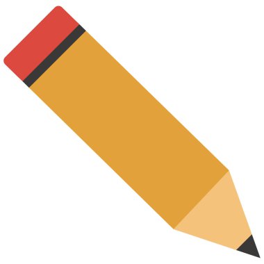 Kolayca düzenleyebilen ve düzenleyebilen kalem izole edilmiş Vektör simgesi