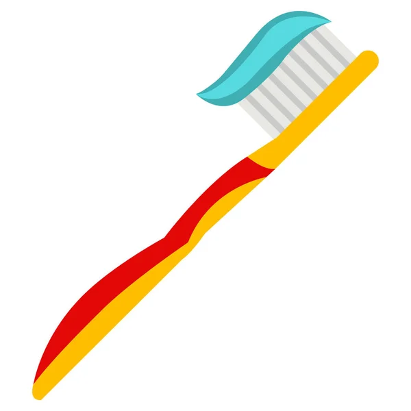 Toothbrush Isolated Vector Icon Which Can Easily Modify Edit — Stock Vector