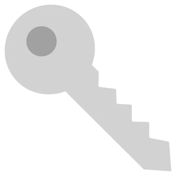 Sleutel Geïsoleerde Vector Icon Die Gemakkelijk Kunnen Wijzigen Bewerken — Stockvector
