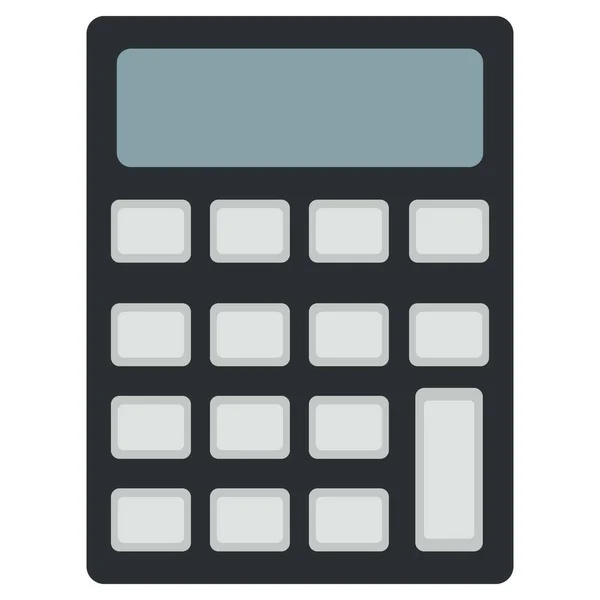 Calculator Isolated Vector Icon Which Can Easily Modify Edit — Stock Vector