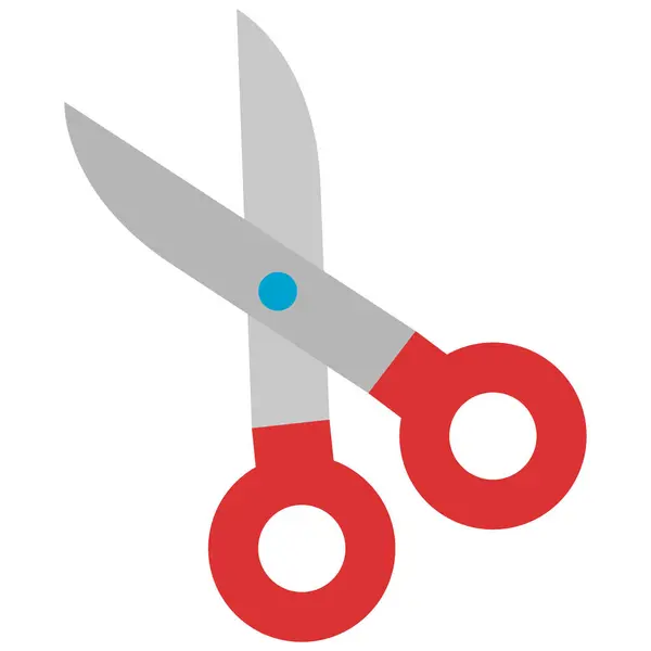 Scissors Isolated Vector Icon Which Can Easily Modify Edit — Stock Vector