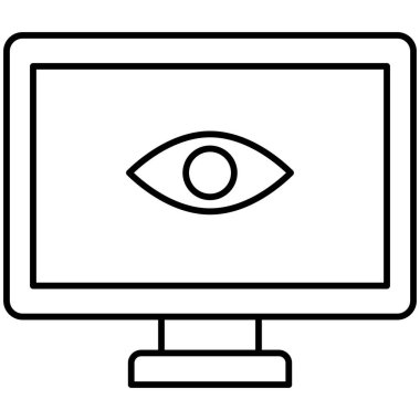 Kolayca değiştirilebilen veya düzenlenebilen izole edilmiş vektör simgesi