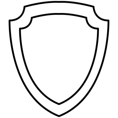 Kolayca değiştirilebilen ya da düzenlenebilen izole edilmiş Vektör simgesini koru