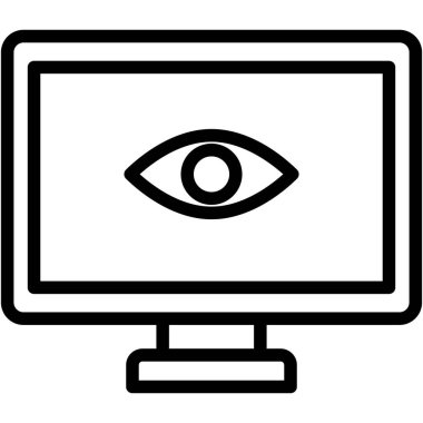 Kolayca değiştirilebilen veya düzenlenebilen izole edilmiş vektör simgesi