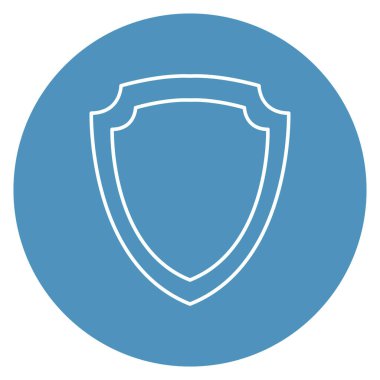 Kolayca değiştirebilen ya da düzenleyebilen izole edilmiş vektör simgesini koruma