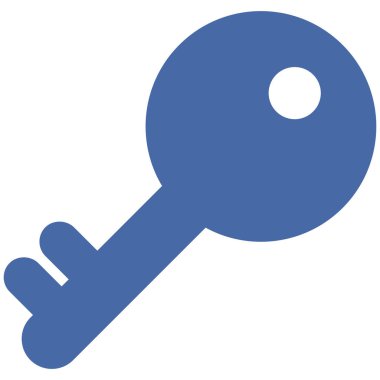 Anahtar izole vektör simgesi hangi kolayca düzenlemek veya değiştirmek