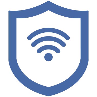 İnternet güvenliği izole edilmiş vektör simgesi kolayca değiştirilebilir ya da düzenlenebilir