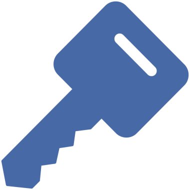 Anahtar izole vektör simgesi hangi kolayca düzenlemek veya değiştirmek