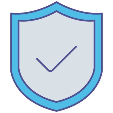 Kolayca değiştirebilen ya da düzenleyebilen izole edilmiş vektör simgesini koruma