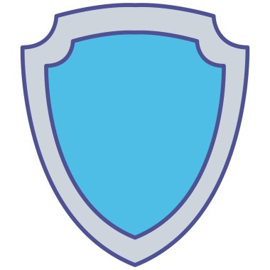 Kolayca değiştirilebilen ya da düzenlenebilen izole edilmiş Vektör simgesini koru