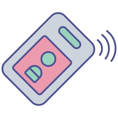 Otomobil Uzaktan İzole Vektör simgesi kolayca düzenleyebilir ya da değiştirebilir