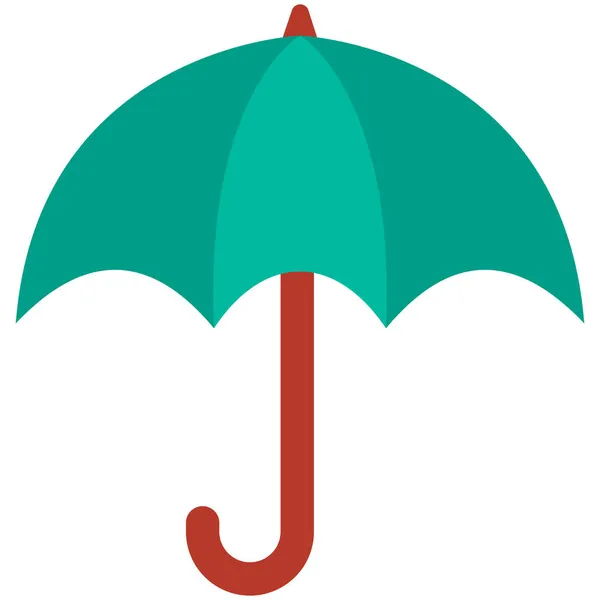 Regenschirm Isoliertes Vektorsymbol Das Leicht Geändert Oder Bearbeitet Werden Kann — Stockvektor