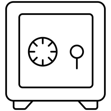 Dolar sikkesi izole edilmiş vektör simgesi kolayca değiştirilebilir ya da düzenlenebilir